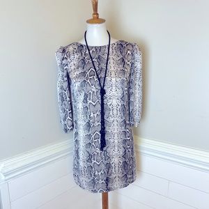 Ark & Co. Snake Print Dress S FREE SHIP